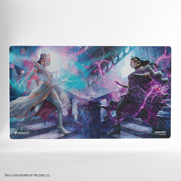 Playmat: MTG Shiny- Reality Fracture- Liliana, Devoted Healer/Liliana, Callous Necromancer