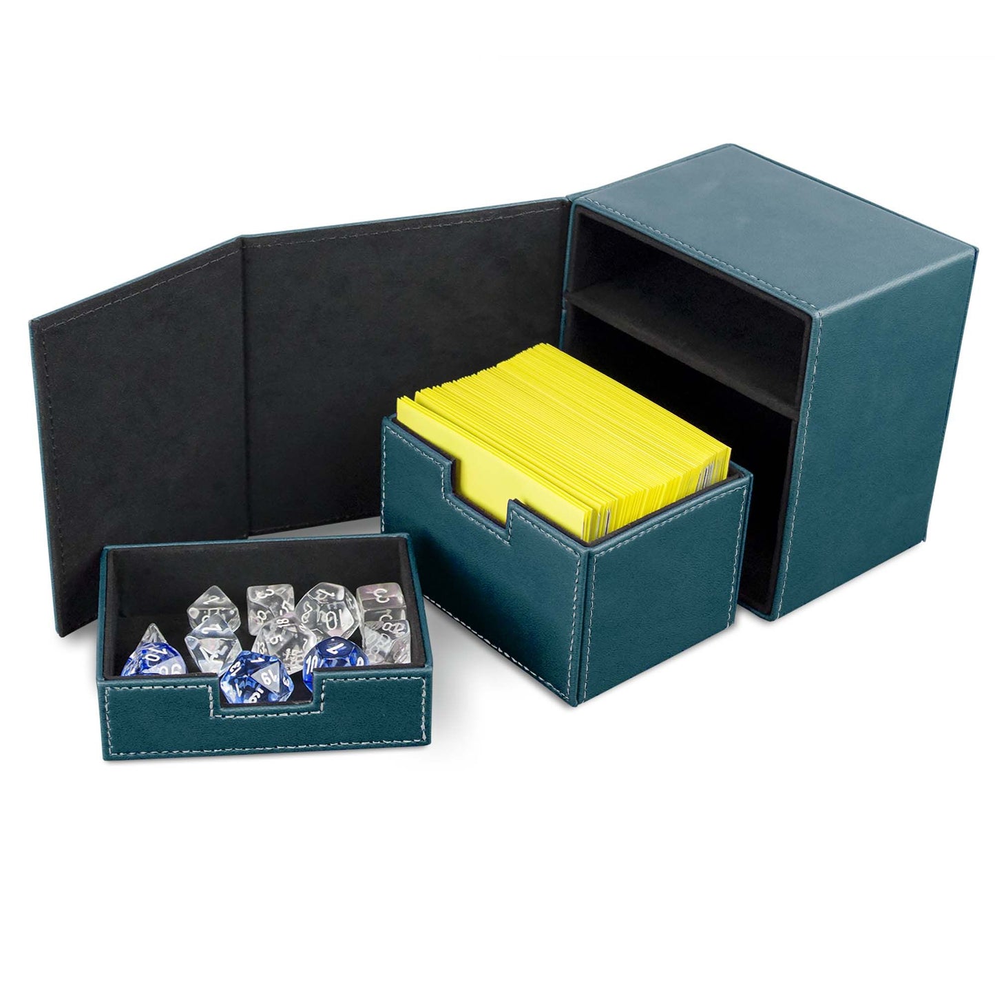 Deck Vault 100 Case LX Premium Leatherette Teal