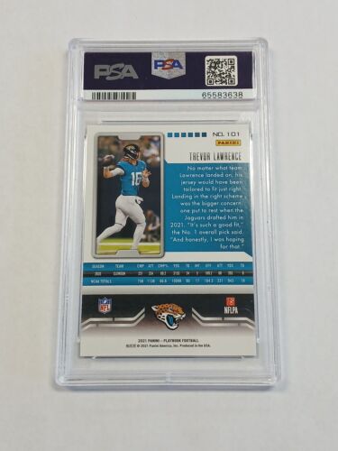 2021 Panini Playbook Trevor Lawrence Holo #101 Jaguars
