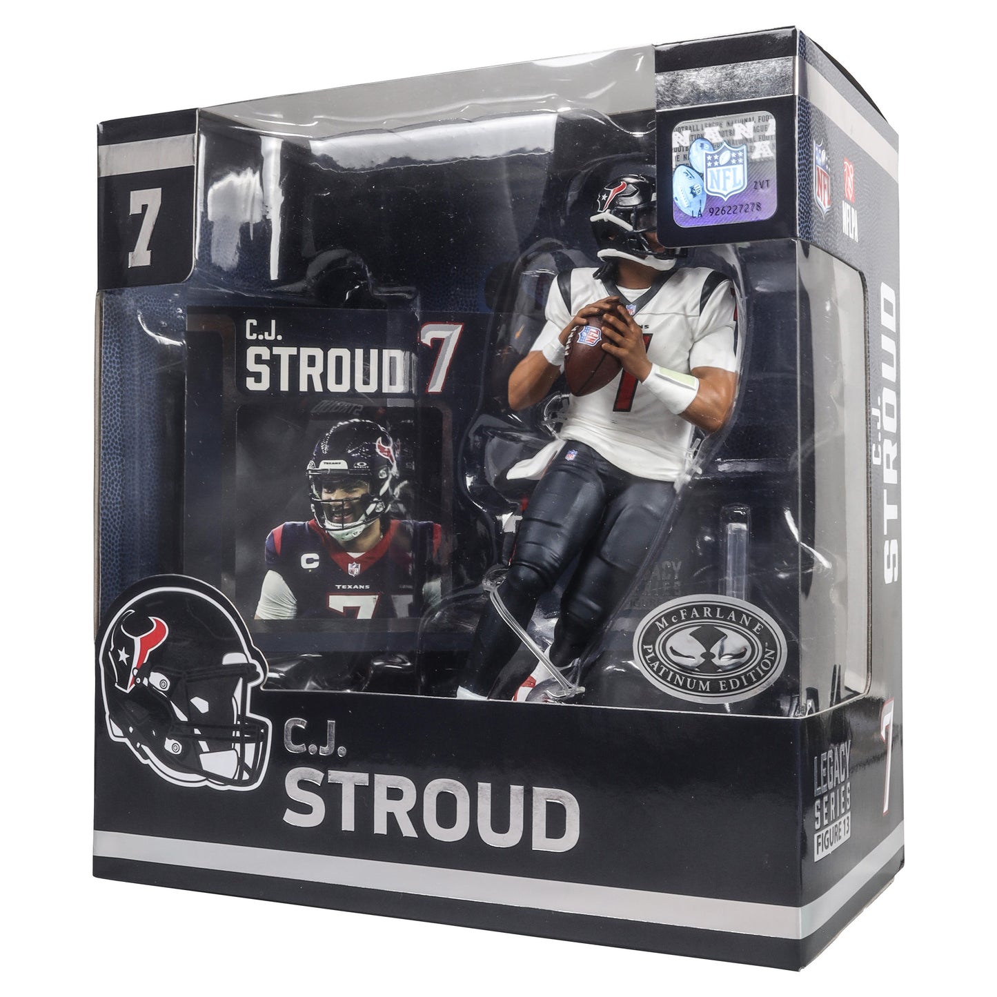 McFarlane's Sportspicks Platinum Edition NFL Legacy Figure CJ Stroud