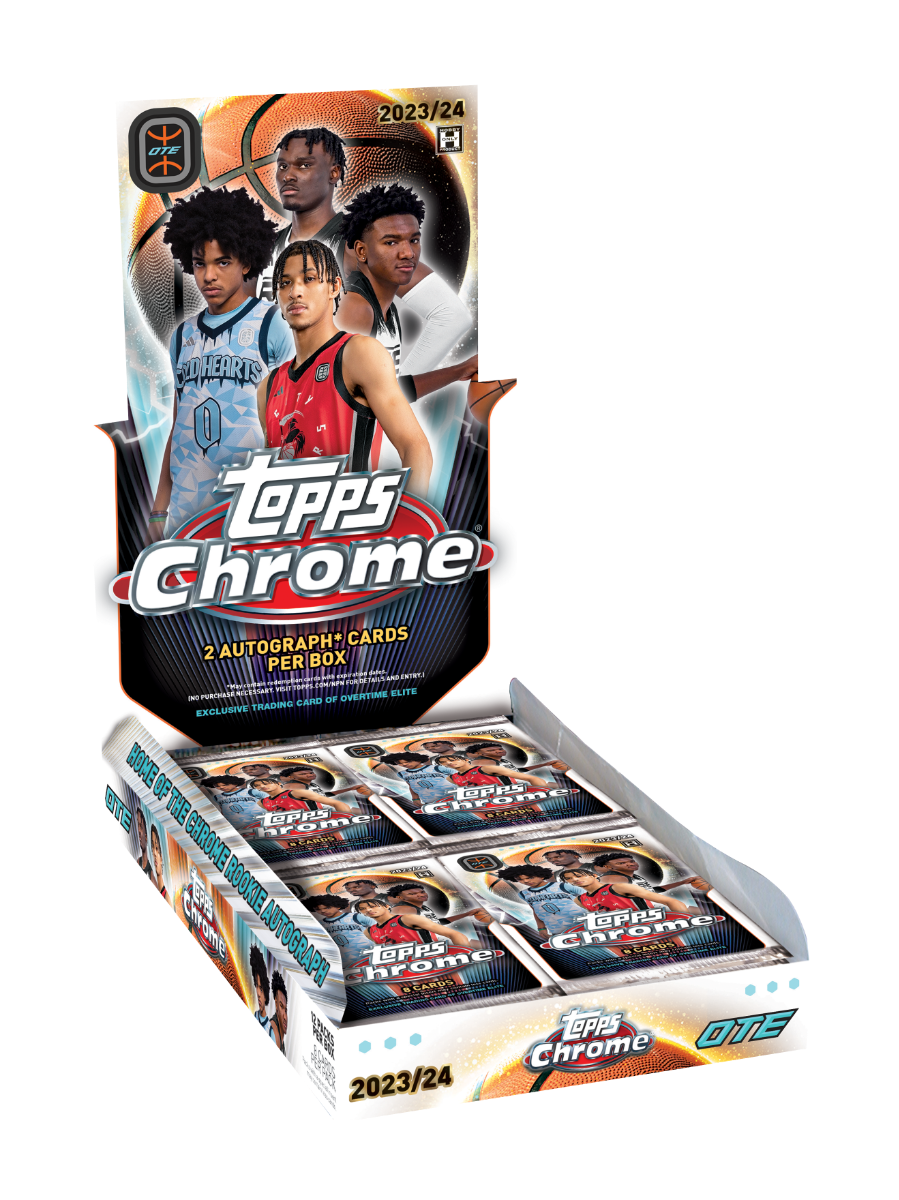2023-24 Topps Chrome OTE Basketball Hobby Single Pack