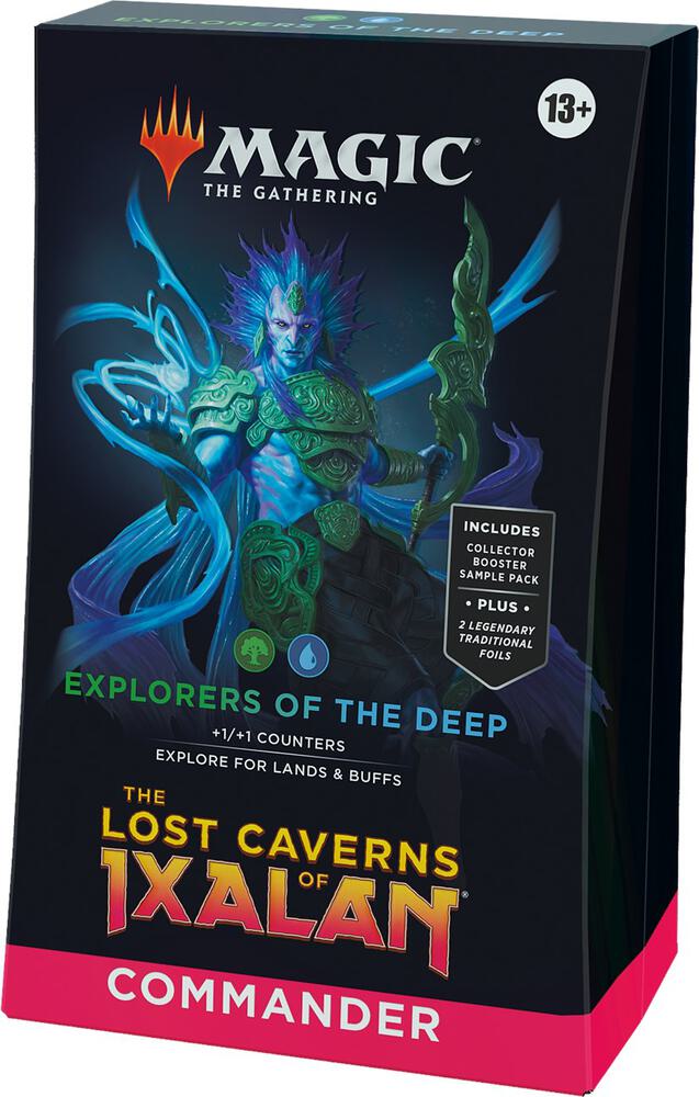 Magic The Gathering Lost Caverns of Ixalan Explorers of the Deep Commander Deck