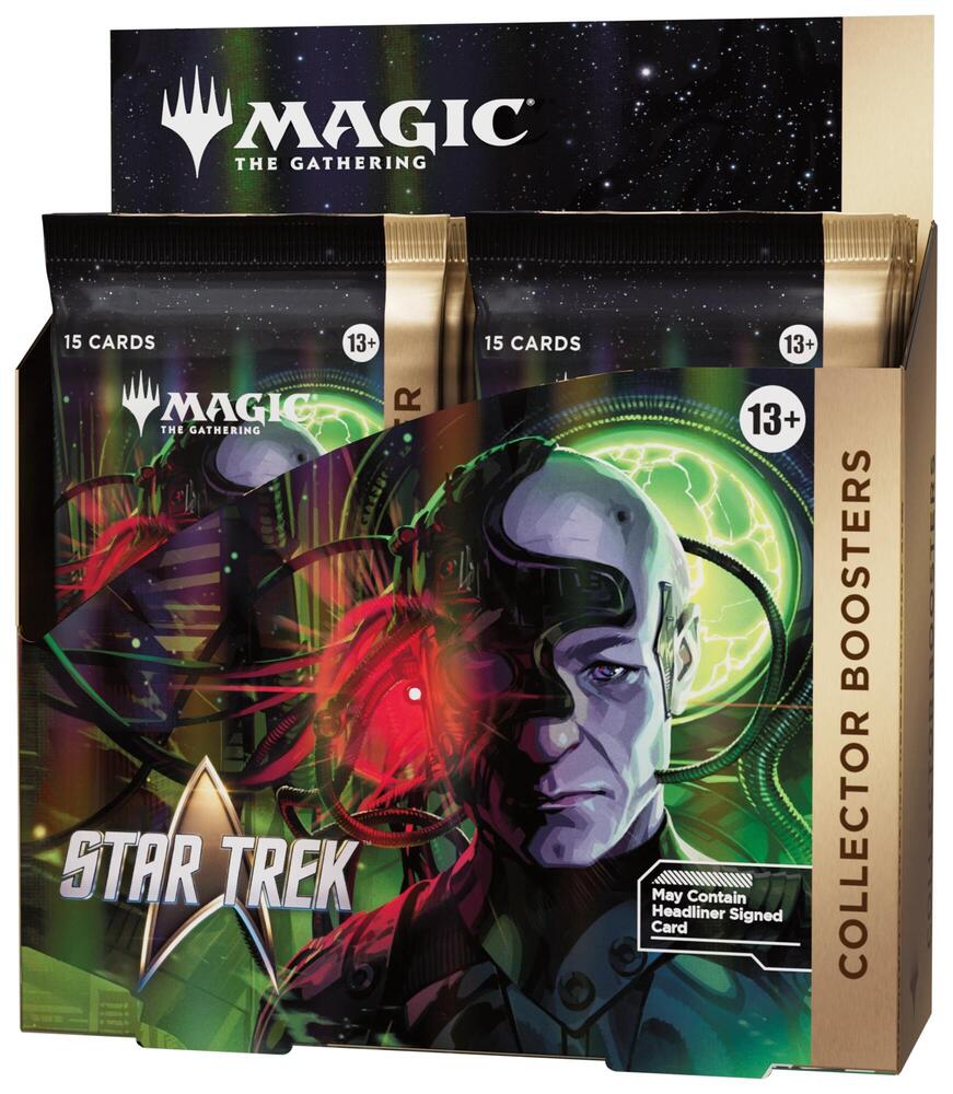 Magic The Gathering Universes Beyond Star Trek Collector Booster Box
