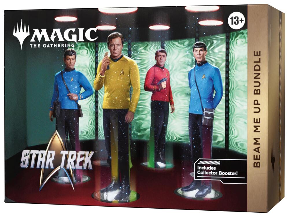 Magic The Gathering Universes Beyond Star Trek Beam Me UP Bundle Box