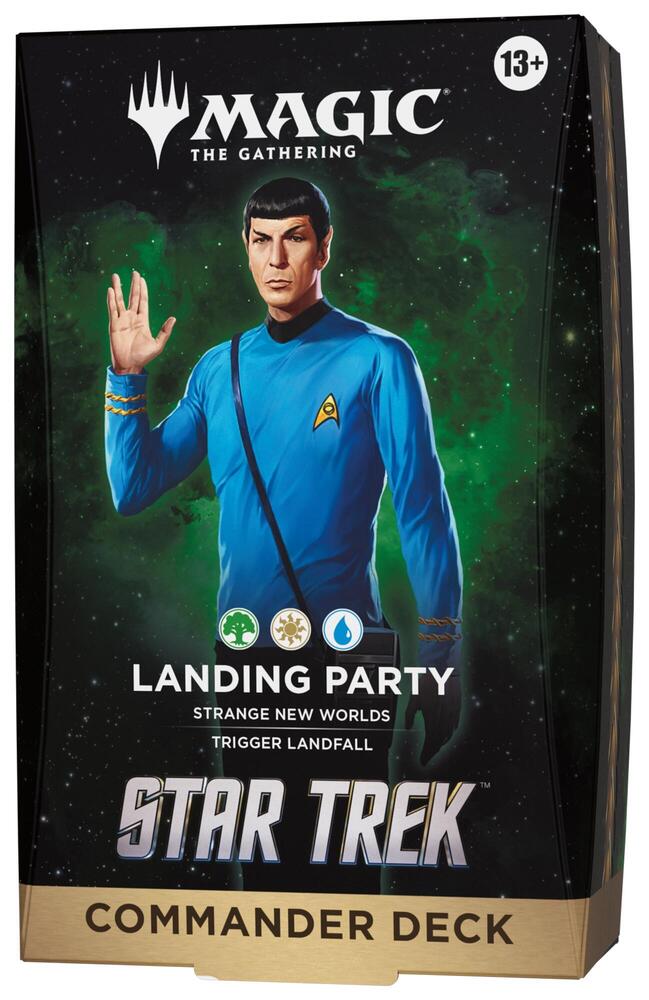 Magic The Gathering Universes Beyond Star Trek Commander Deck Landing Party