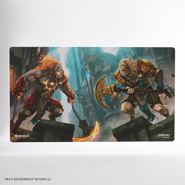 Playmat: MTG Shiny- Reality Fracture- Ajani, Path of Vengeance/Ajani, Counterattack Leader