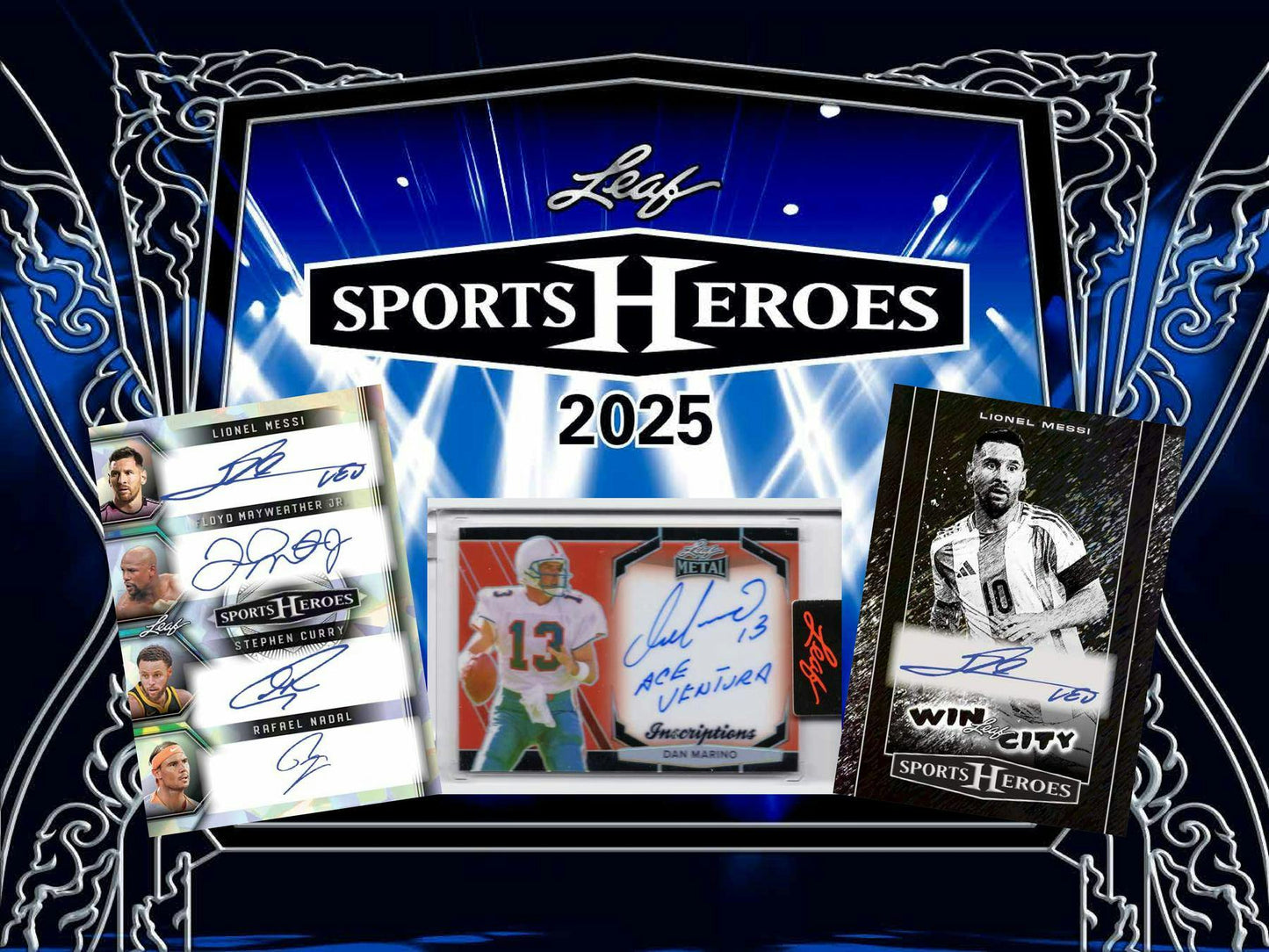 Leaf 2025 Sports Heroes (1) Hobby Box