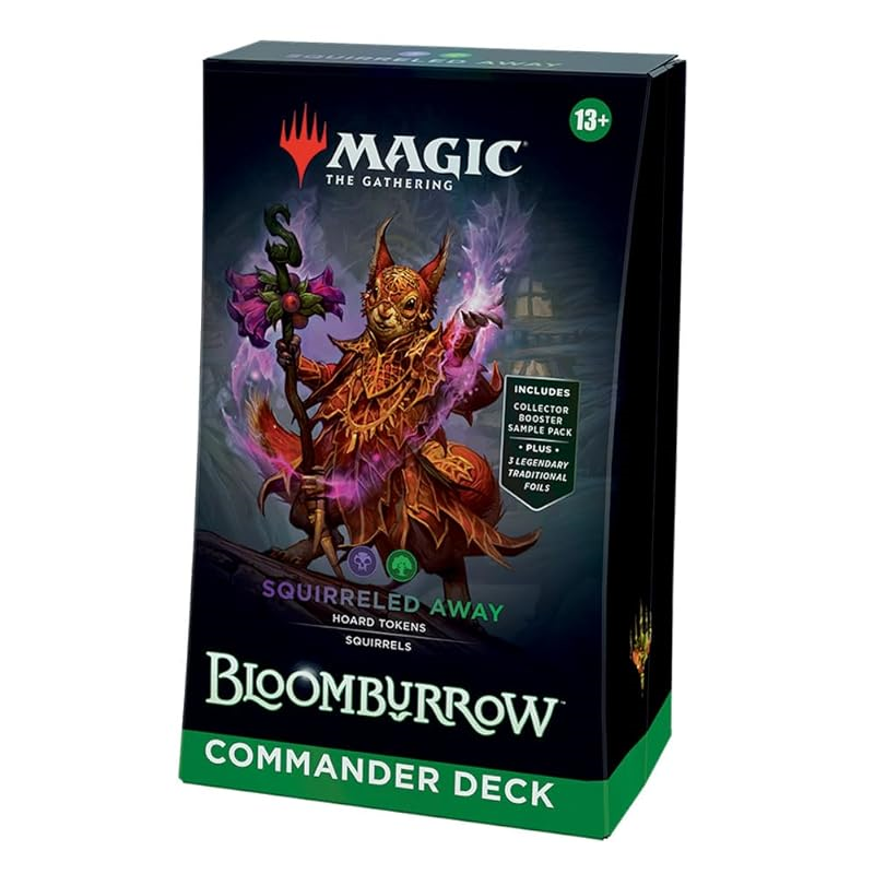 Magic The Gathering Bloomburrow Commander Deck Squirreled Away
