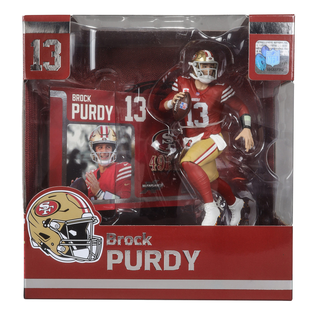 McFarlane's Sportspicks NFL Legacy Figure Brock Purdy