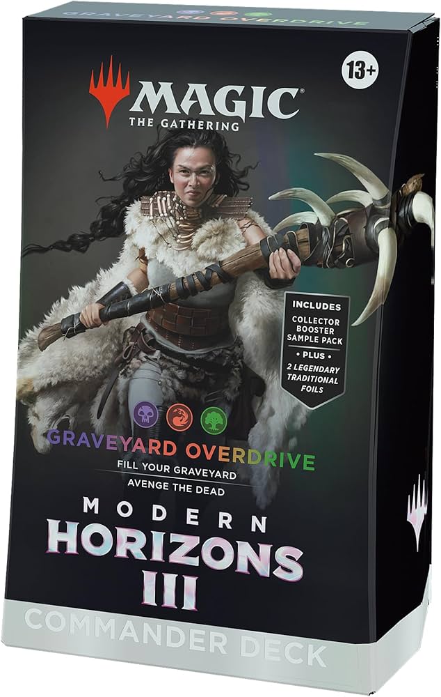 Magic The Gathering TCG Modern Horizons 3 Commander Deck Graveyard Overdrive