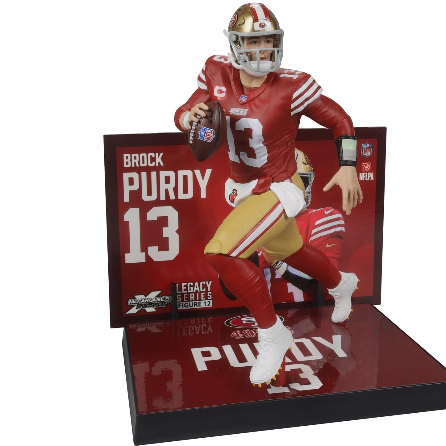 McFarlane's Sportspicks NFL Legacy Figure Brock Purdy