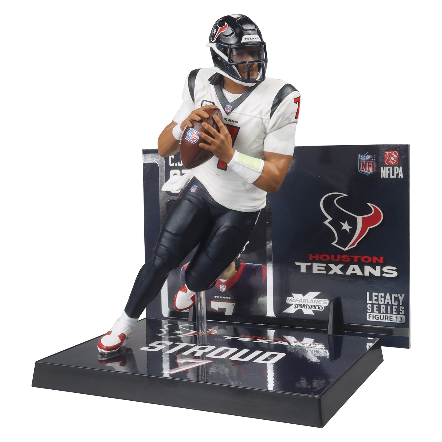 McFarlane's Sportspicks Platinum Edition NFL Legacy Figure CJ Stroud