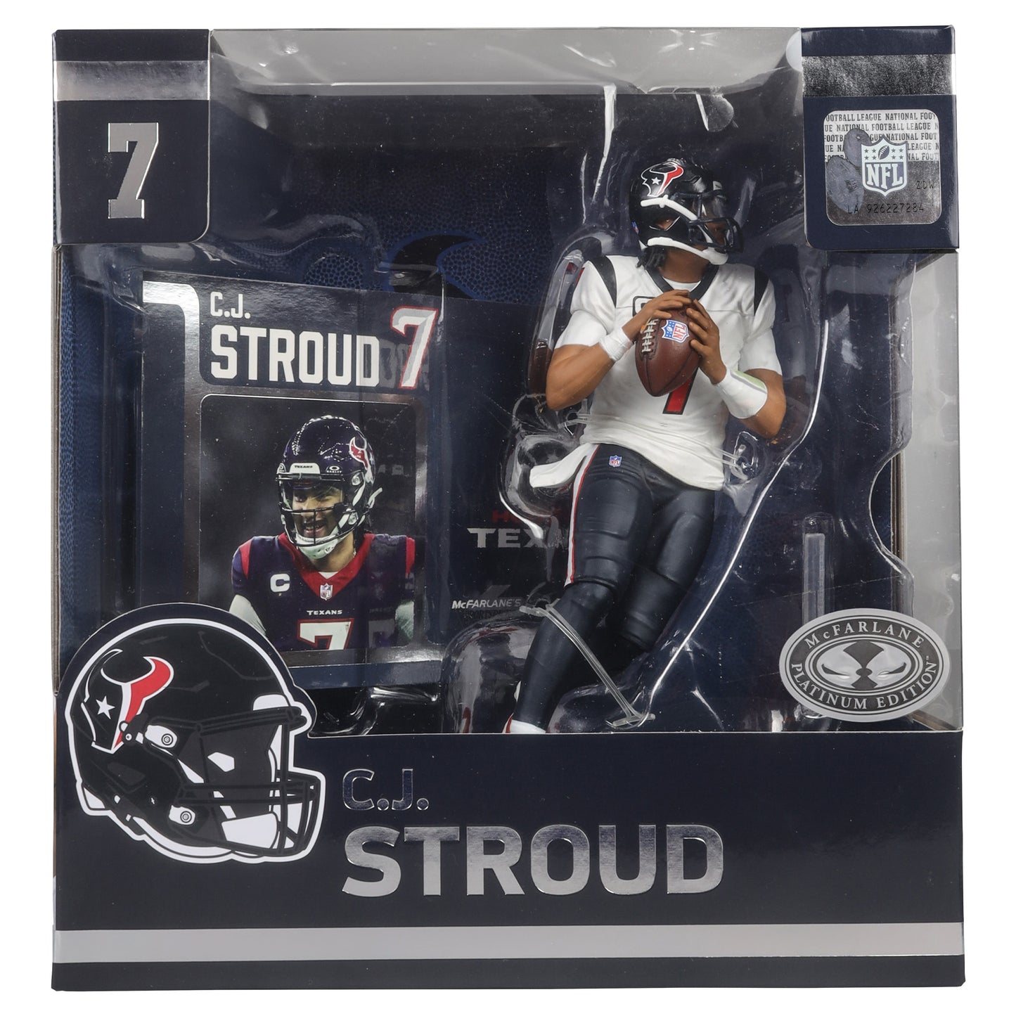 McFarlane's Sportspicks Platinum Edition NFL Legacy Figure CJ Stroud