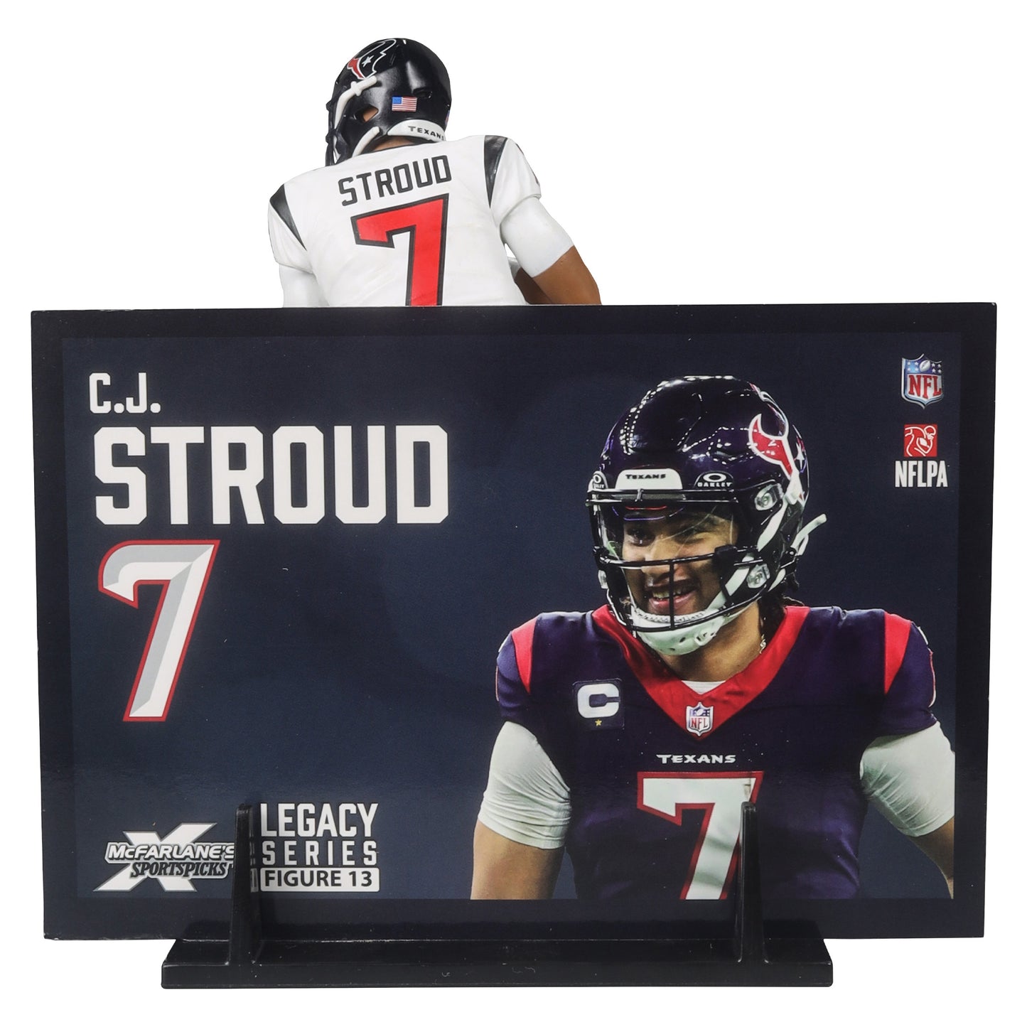 McFarlane's Sportspicks Platinum Edition NFL Legacy Figure CJ Stroud