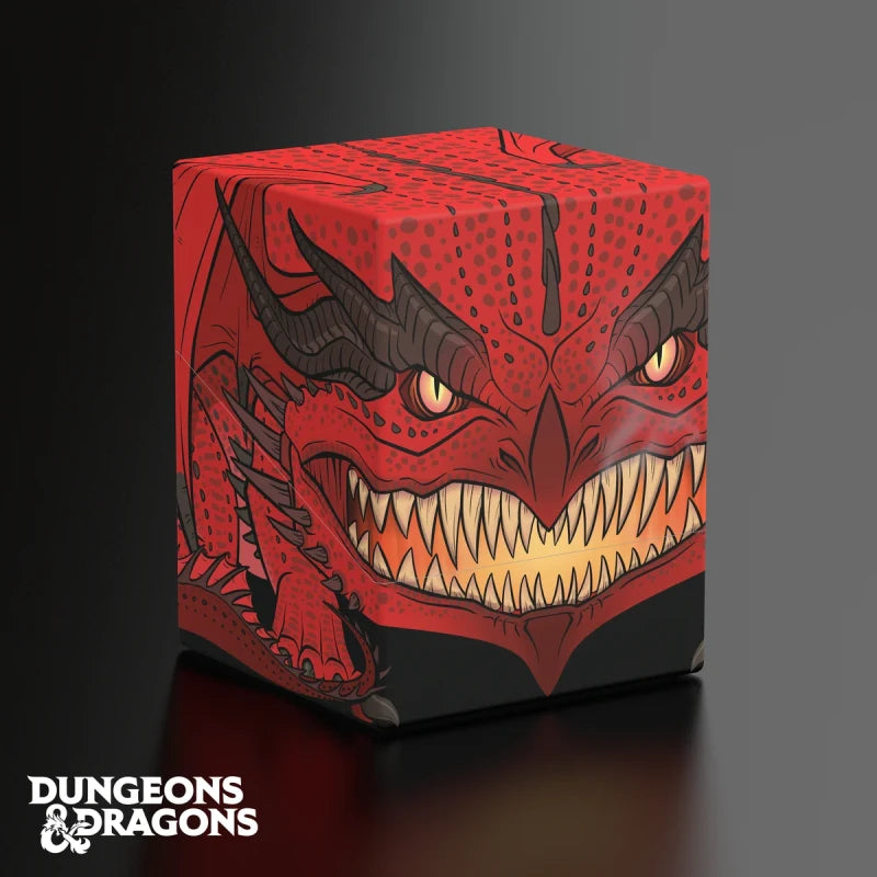 UG Dungeons & Dragons Red Dragon Squaroes 100+ Deck Box