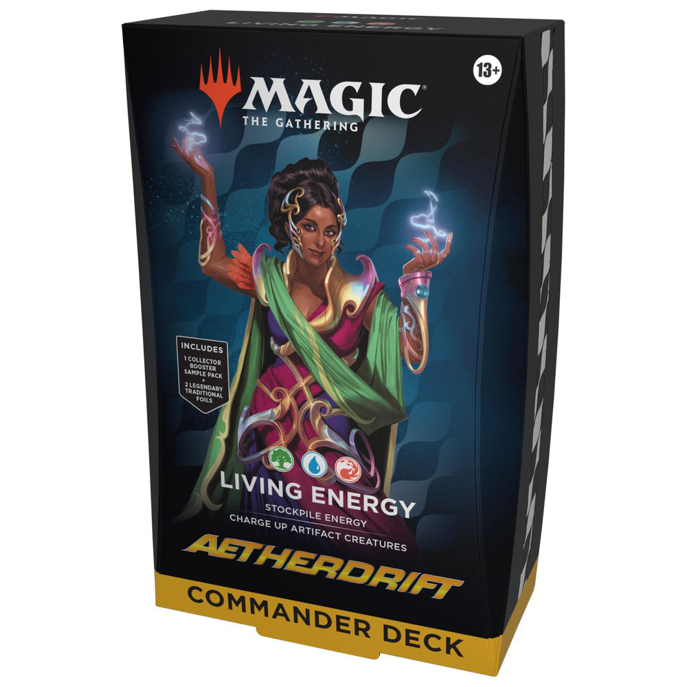 Magic The Gathering Aetherdrift Commander Deck Living Energy