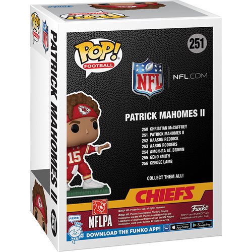 Funko Pop Football Chiefs Patrick Mahomes 251