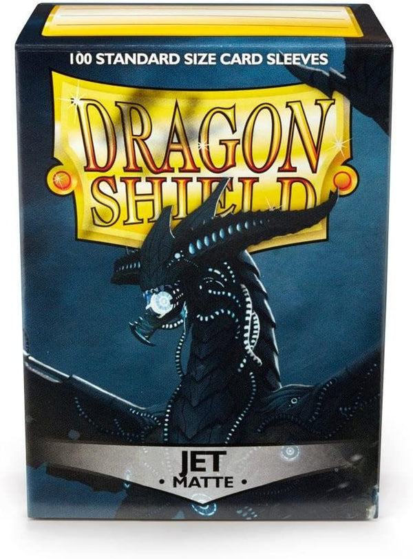 Dragon Shield Standard Size Sleeves Jet Matte 100CT #11024