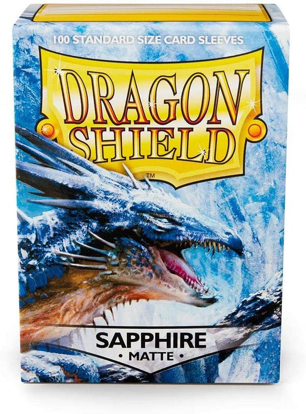 Dragon Shield Standard Size Sleeves Sapphire Matte 100CT #11028
