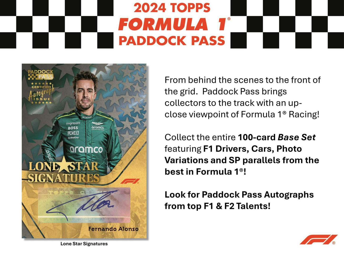 Topps 2024 F1 Paddock Pass Formula 1 (1) Hobby Box
