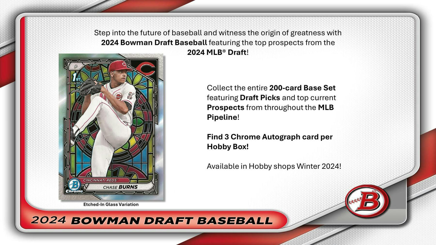 2024 Bowman Draft Jumbo Hobby Box