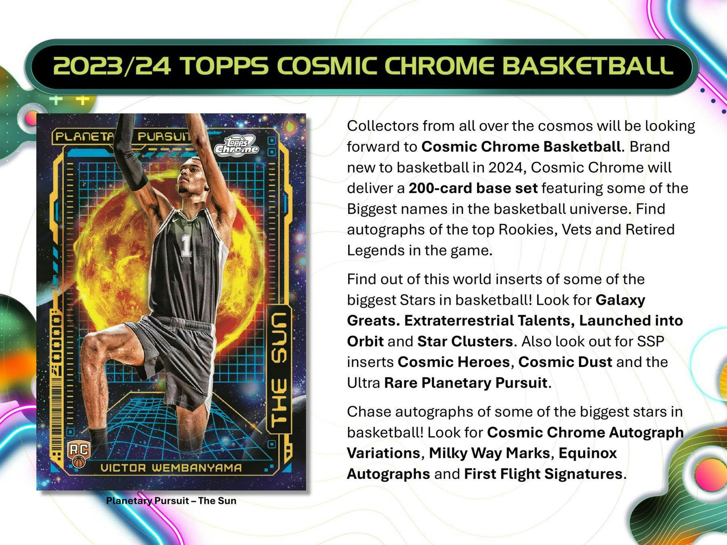 2023-24 Topps Chrome Cosmic Basketball Hobby Box
