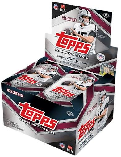 2026 Topps Flagship Football Jumbo Hobby Box Pack