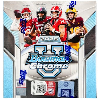 2025 Topps Bowman U Chrome Football Mega Box