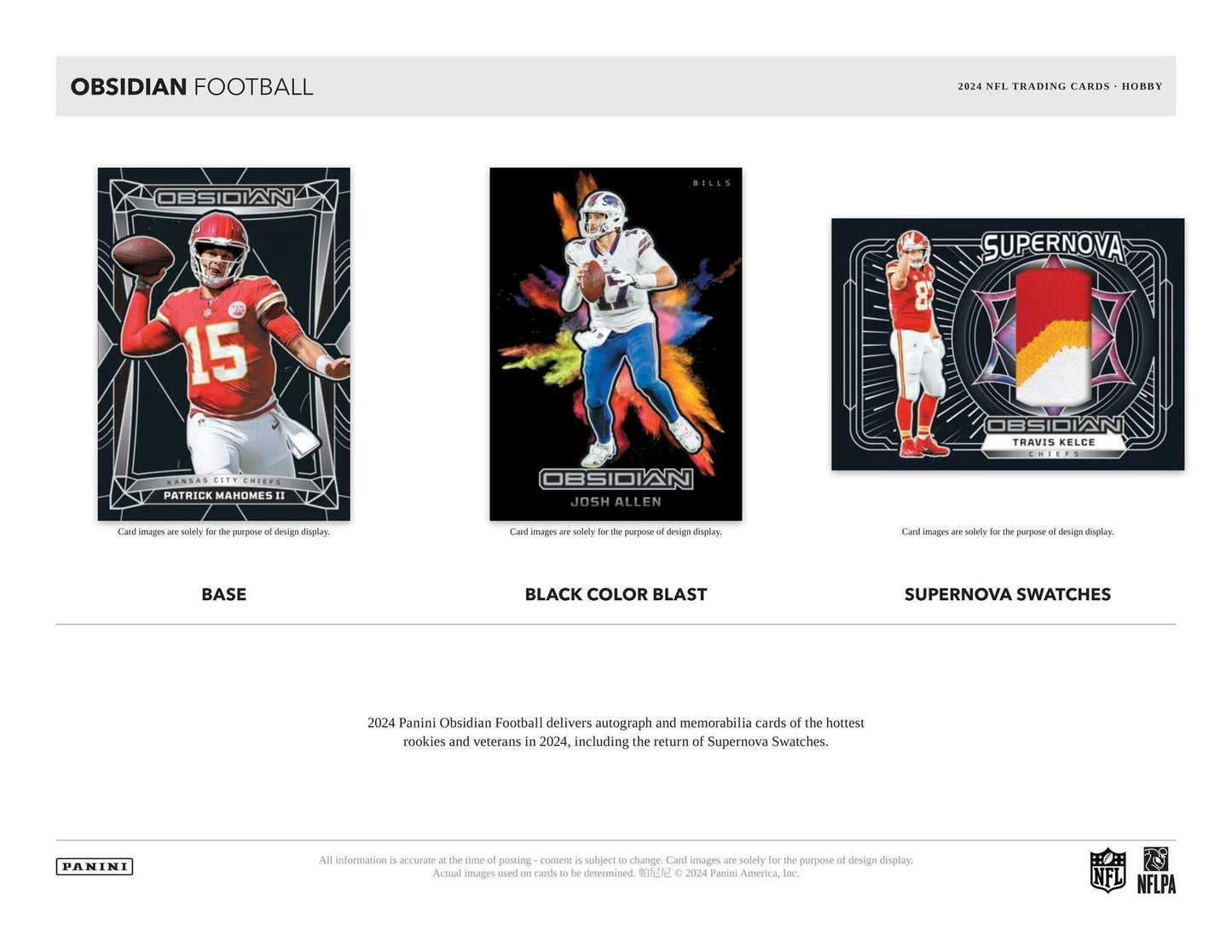2024 Panini Obsidian Football Hobby Box