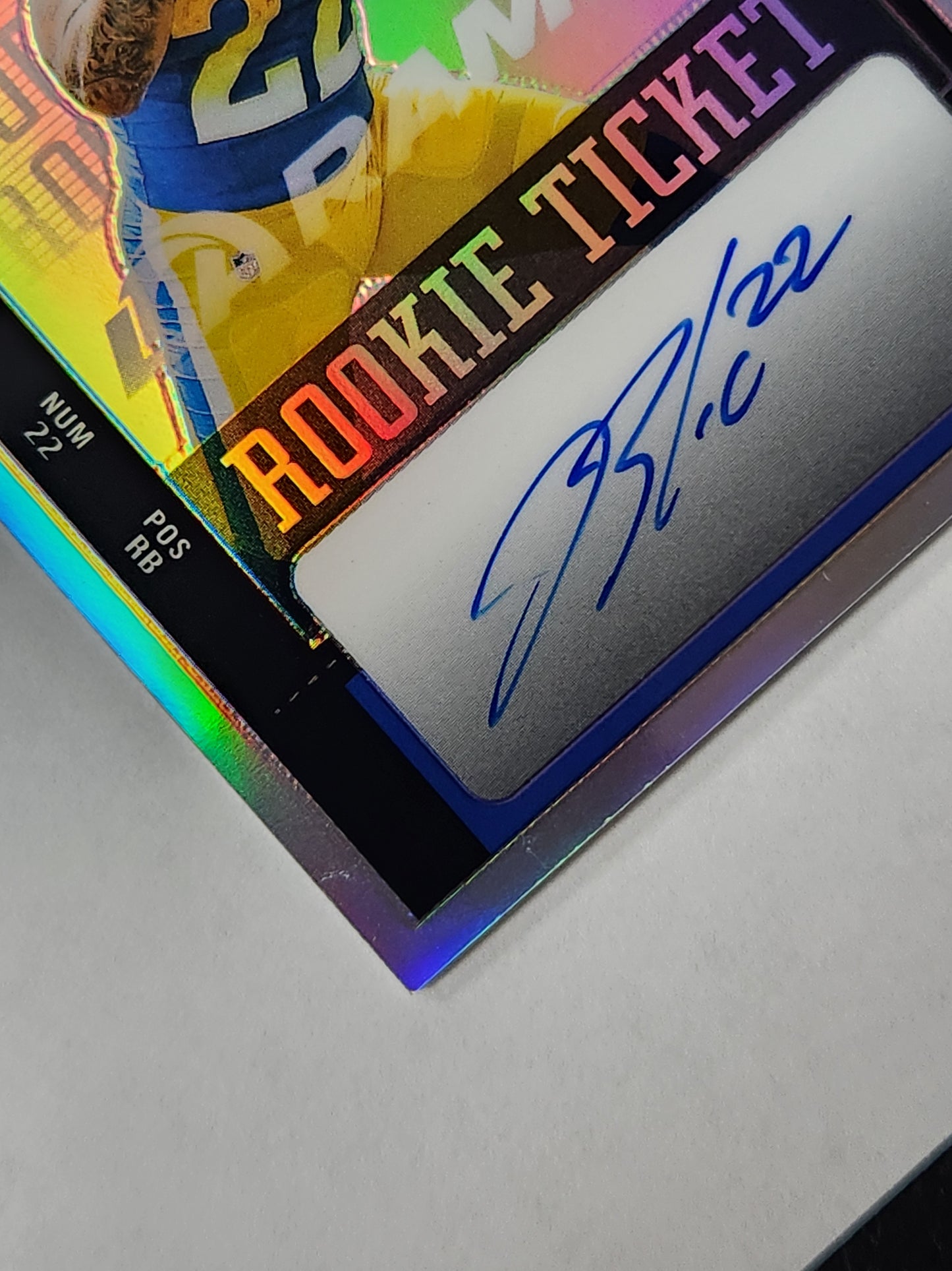 2024 Optic Contenders Blake Corum RC Rookie Ticket # /25