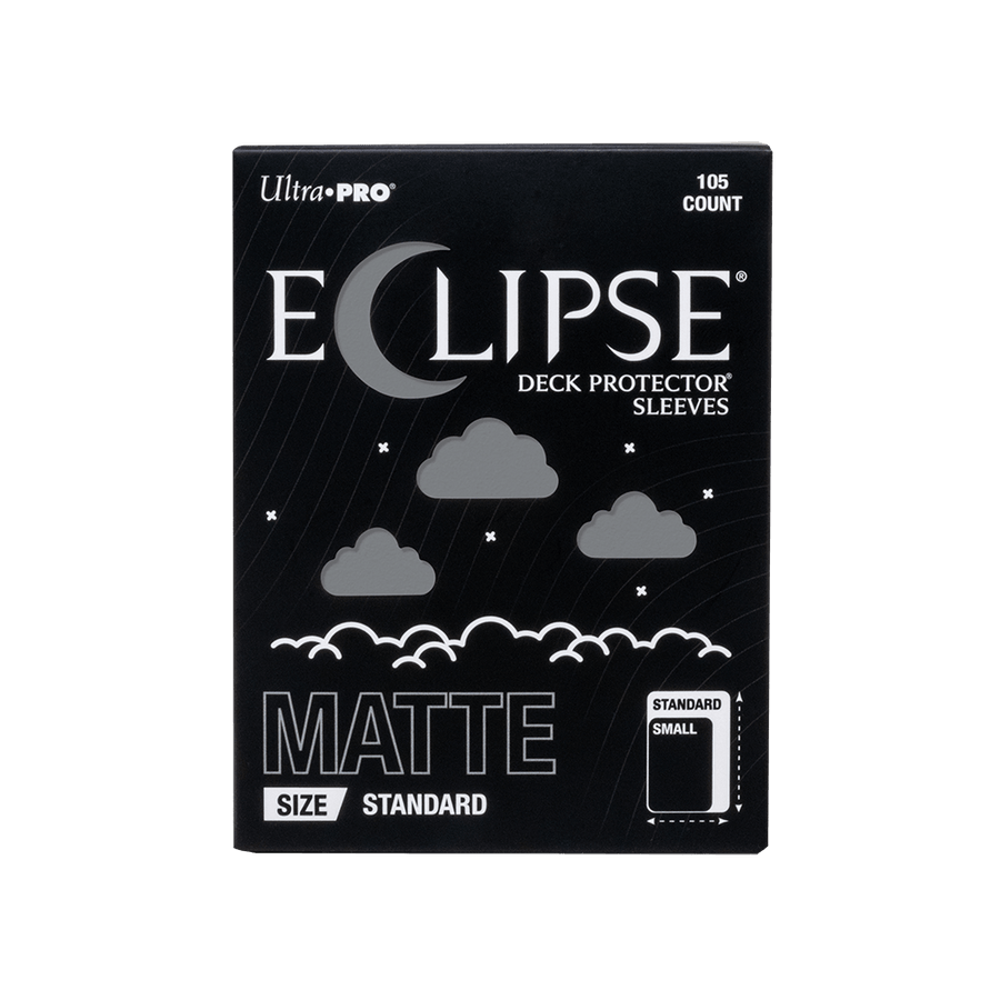 Ultra Pro - Eclipse Matte Smoke Grey (105-Pack) - Enhanced Sleeves