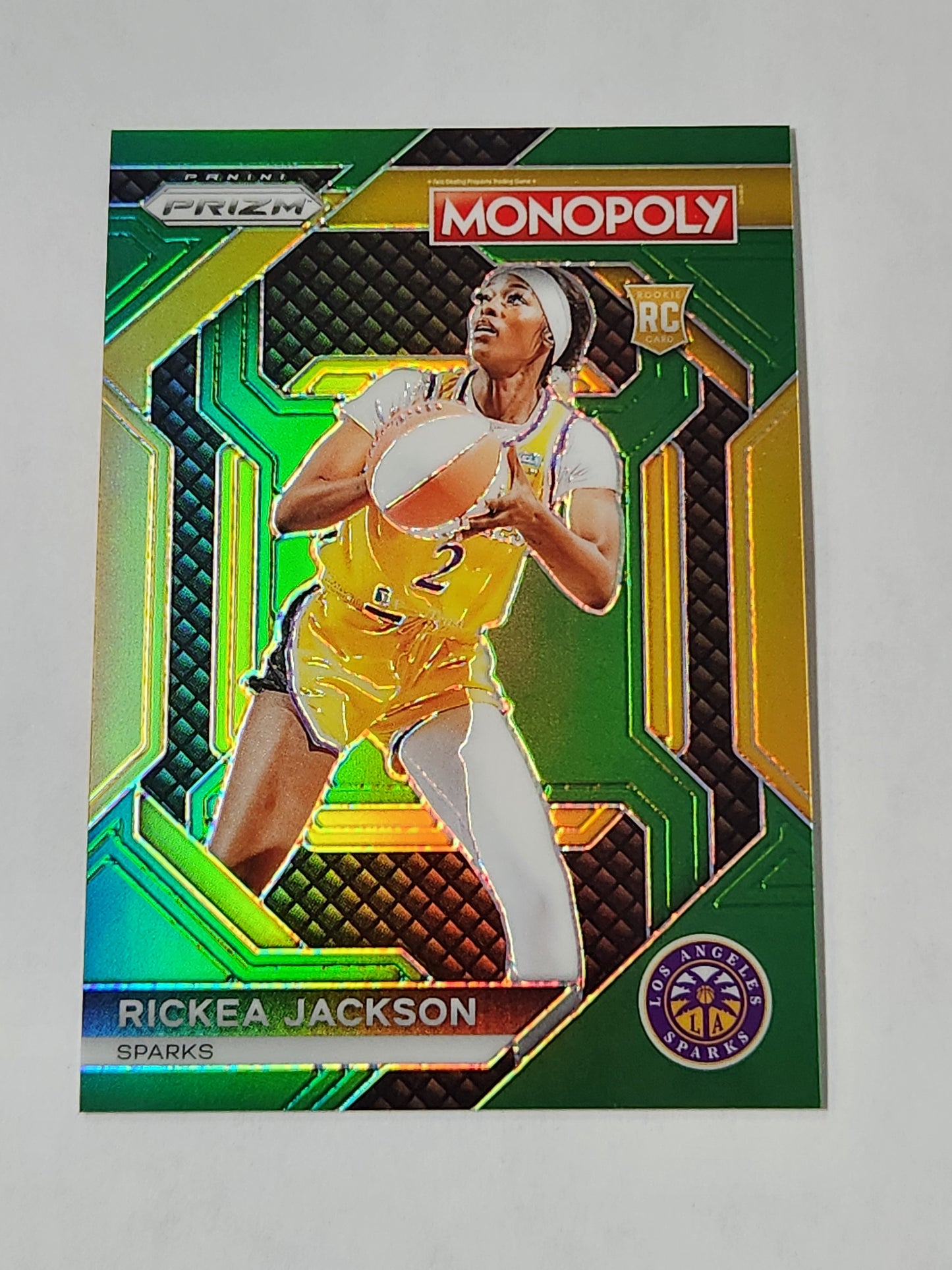 2024 Prizm Monopoly Rickea Jackson Lime Green 6/24