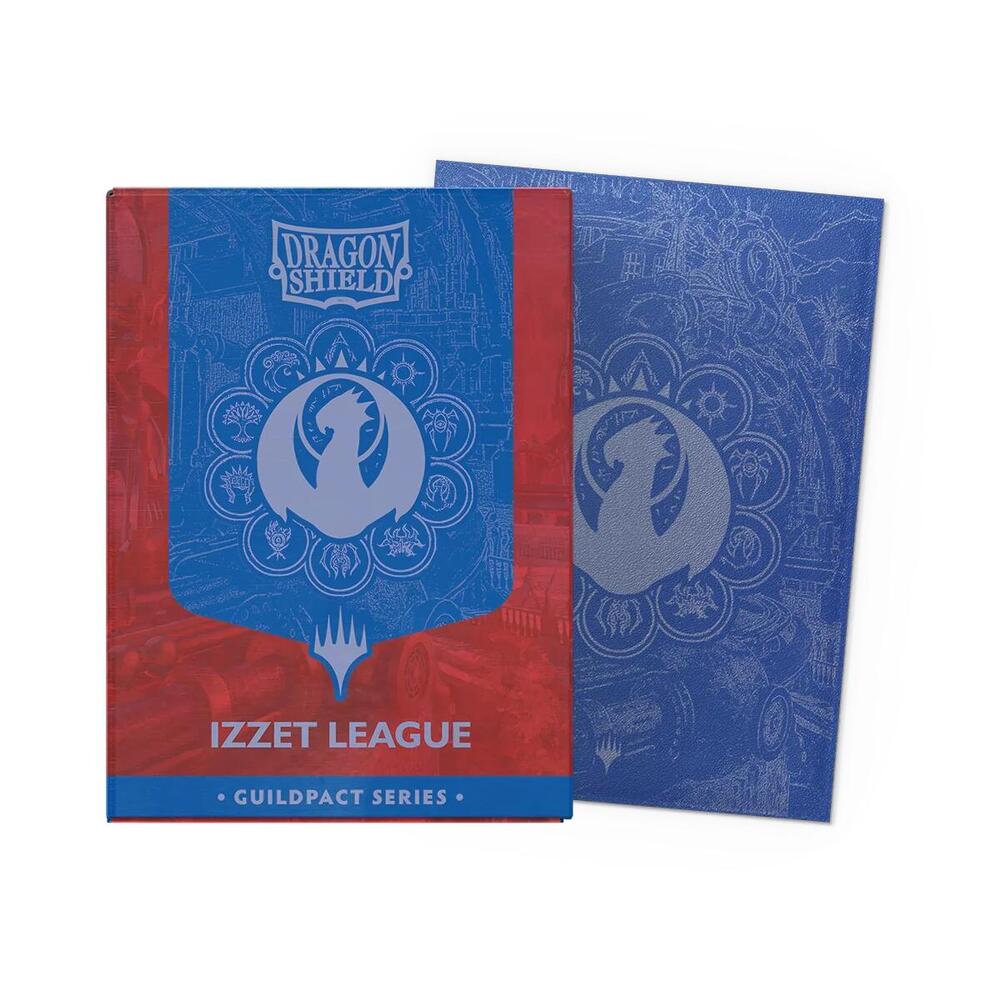 Dragon Shield Guildpact Series Dual Matte: Standard Art Sleeves - Izzet League (100-Pack) AT-16516