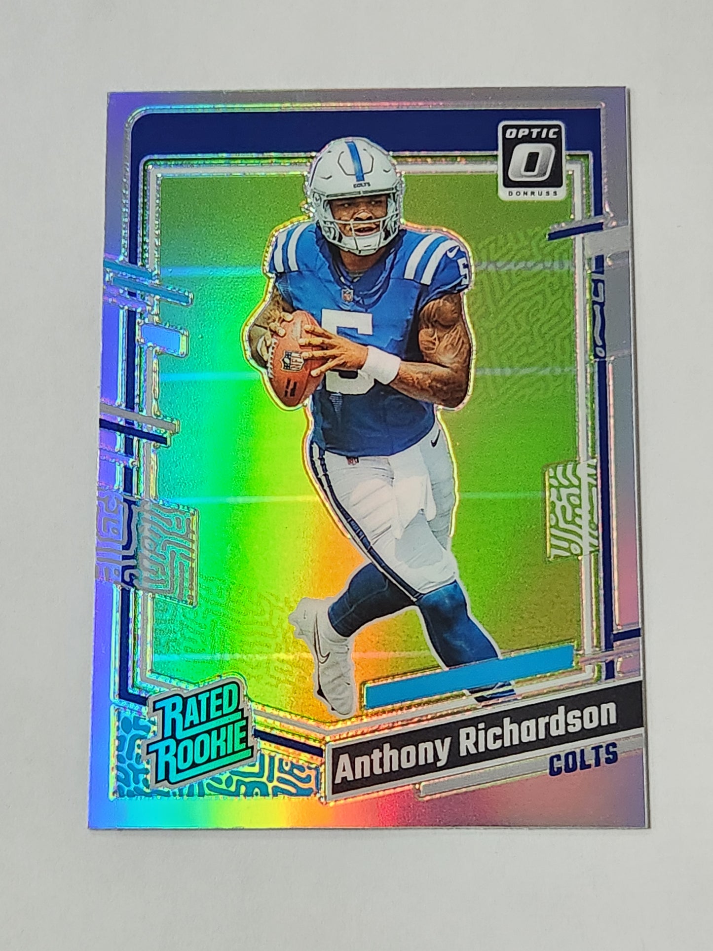 2023 Optic Anthony Richardson Rated Rookie Silver No. 247