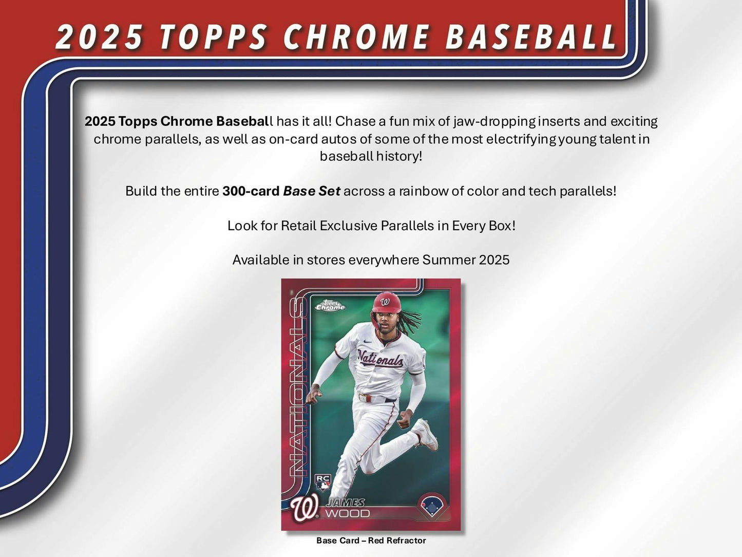 2025 Topps Chrome Baseball MLB Blaster Value Box