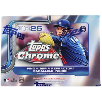 2025 Topps Chrome Baseball MLB Blaster Value Box
