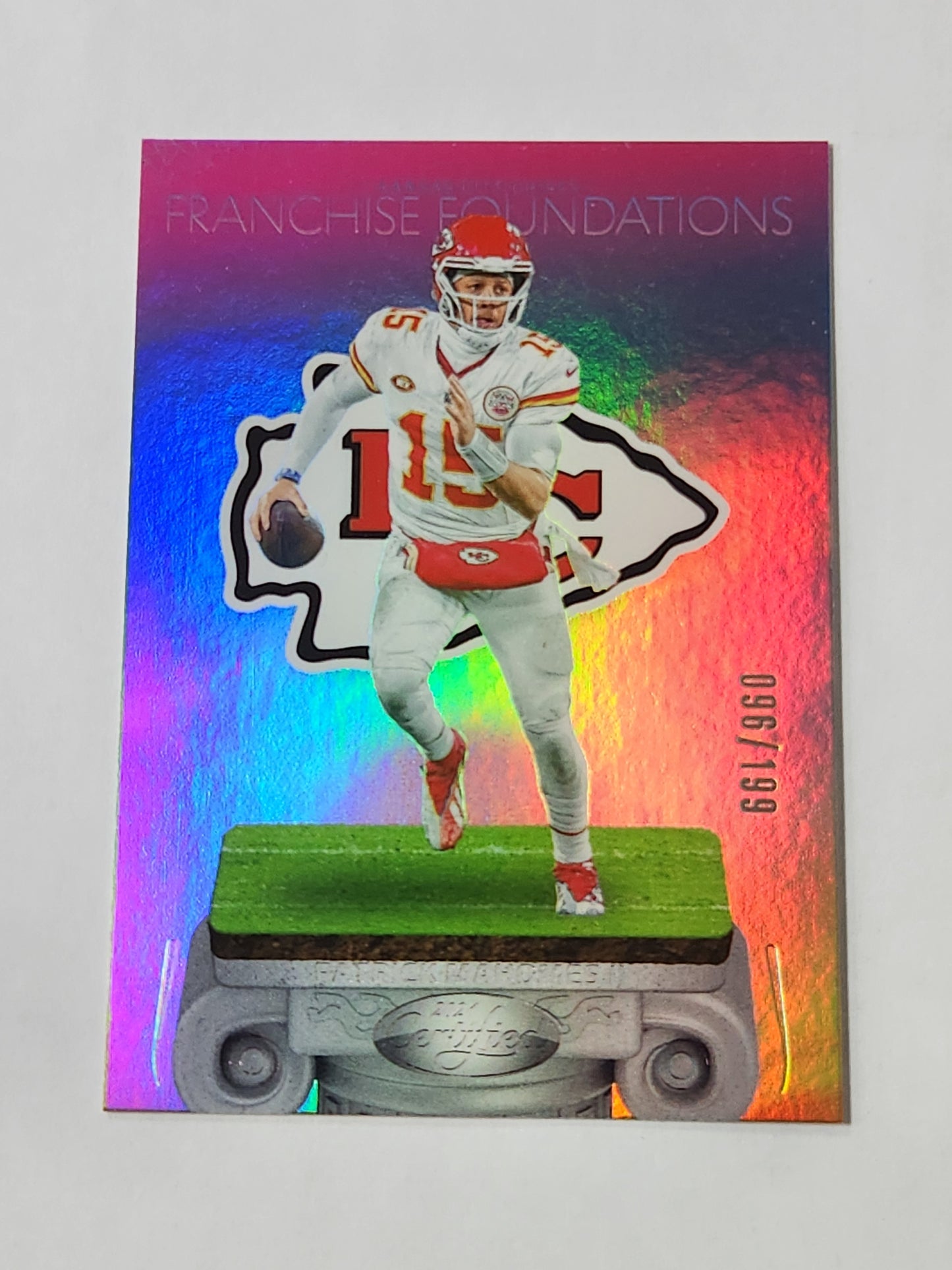 2024 Certified Patrick Mahomes Franchise Foundations Pink /199