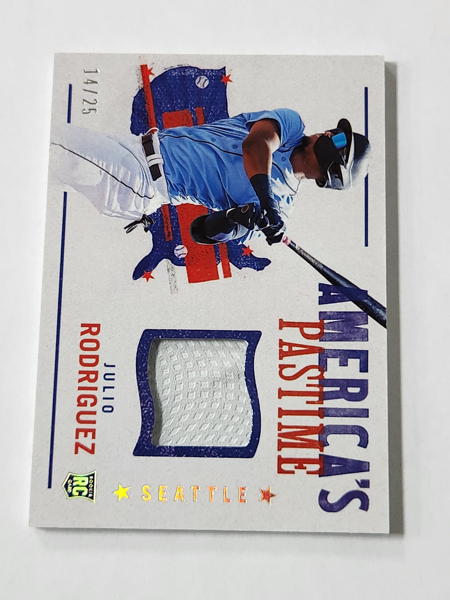 2022 Chronicles Julio Rodriguez RC Americas Pastime 14/25