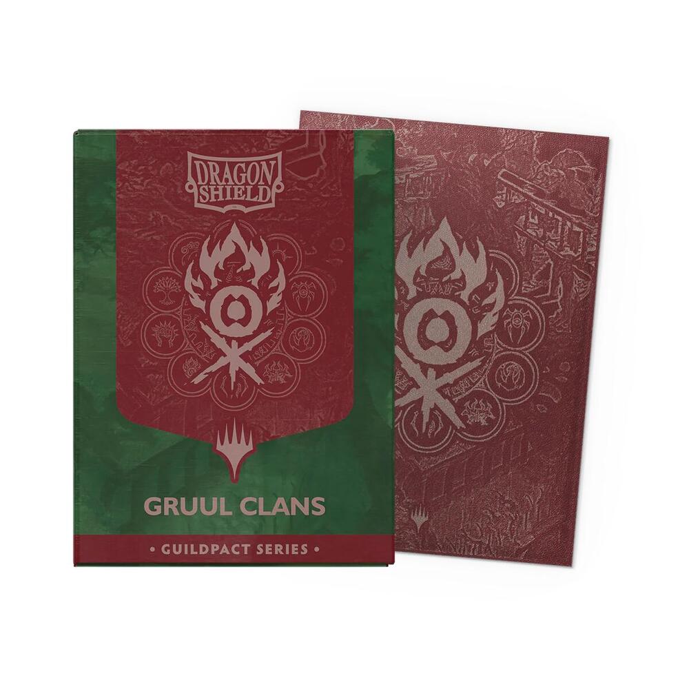 Dragon Shield Guildpact Series Dual Matte: Standard Art Sleeves - Group Clans (100-Pack) AT-16511