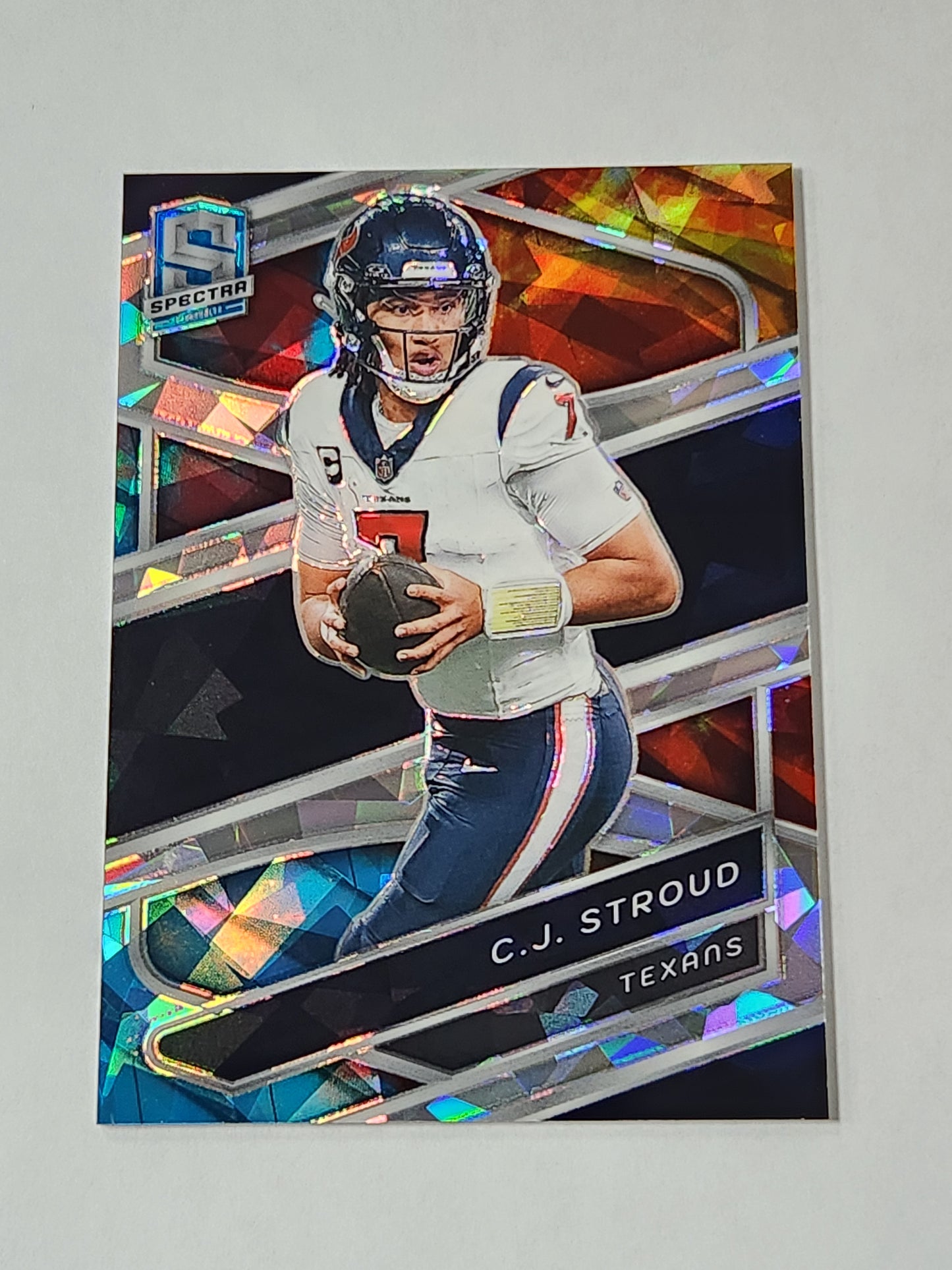 2024 Spectra C.J. Stroud Celestrial Prizm # /40 Texans SP