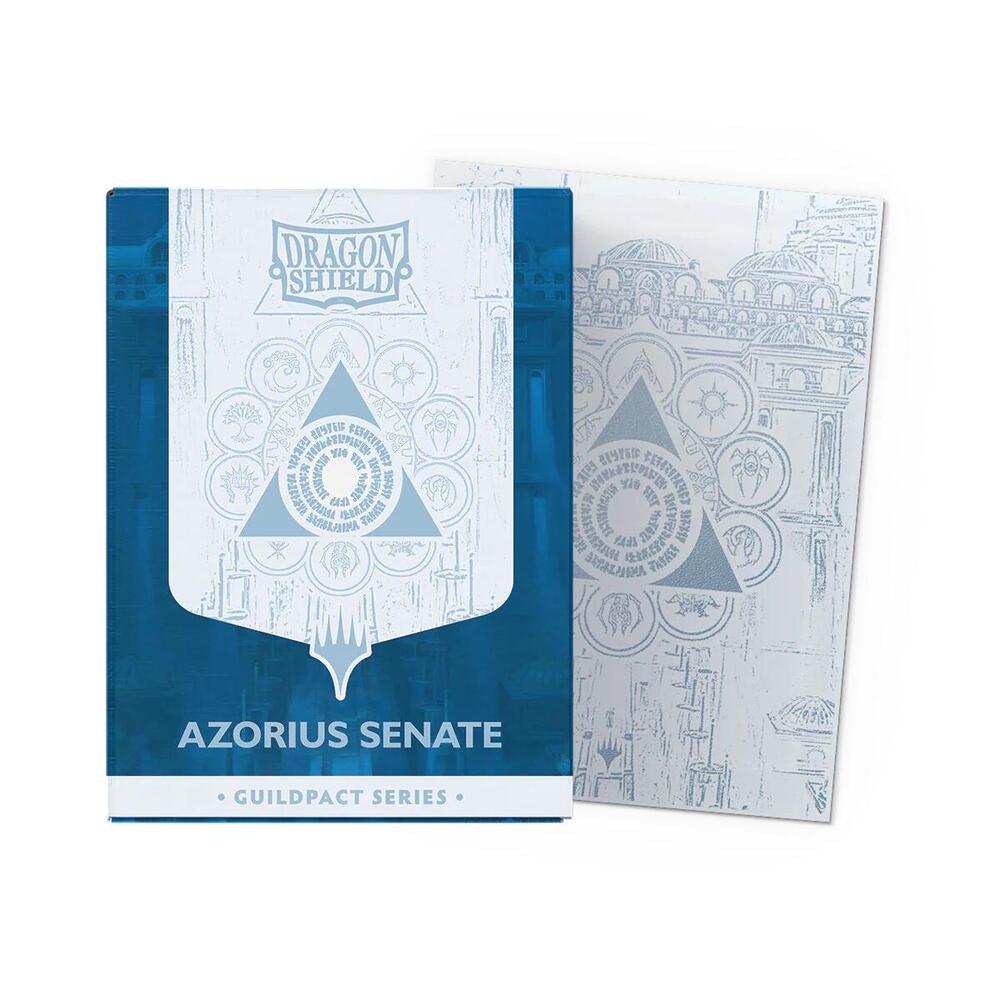 Dragon Shield Guildpact Series Dual Matte: Standard Art Sleeves - Azorius Senate (100-Pack) AT-16507