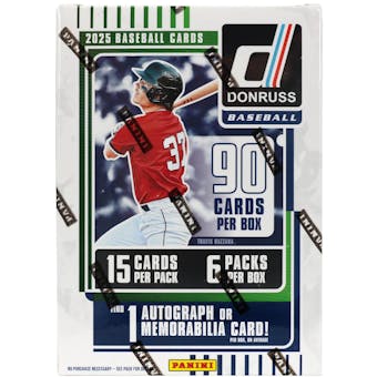 2025 Donruss Panini Baseball Hobby Blaster