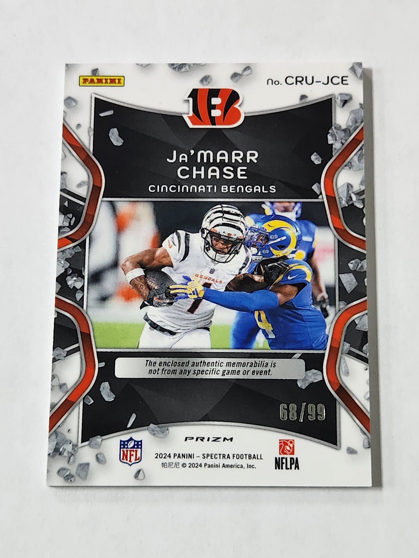 2024 Spectra Crush Ja'Marr Chase # /99
