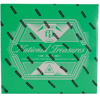 2025 Panini National Treasures Collegiate Football Hobby Box