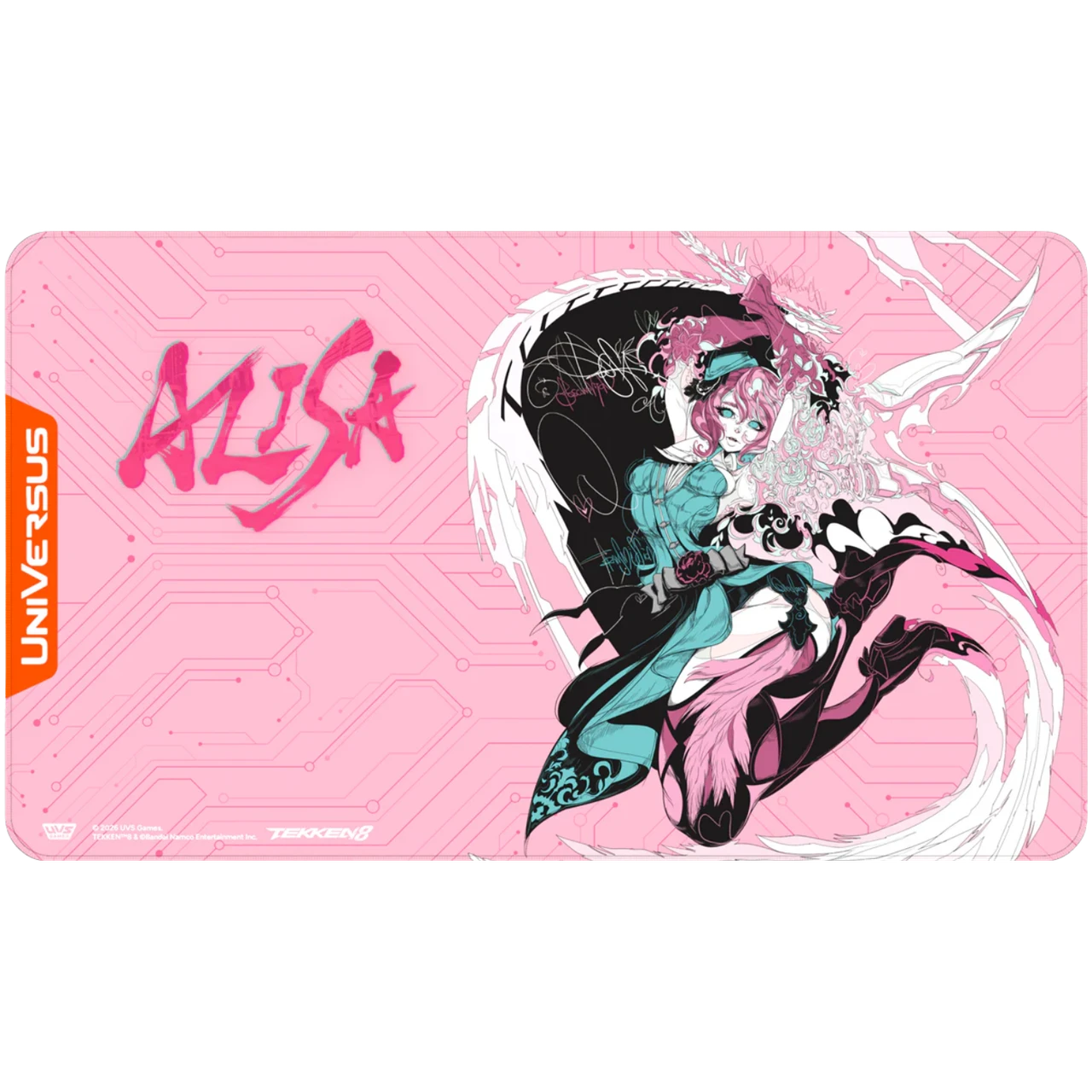 UVS Tekken 8 Playmat Alisa Bosconovitch