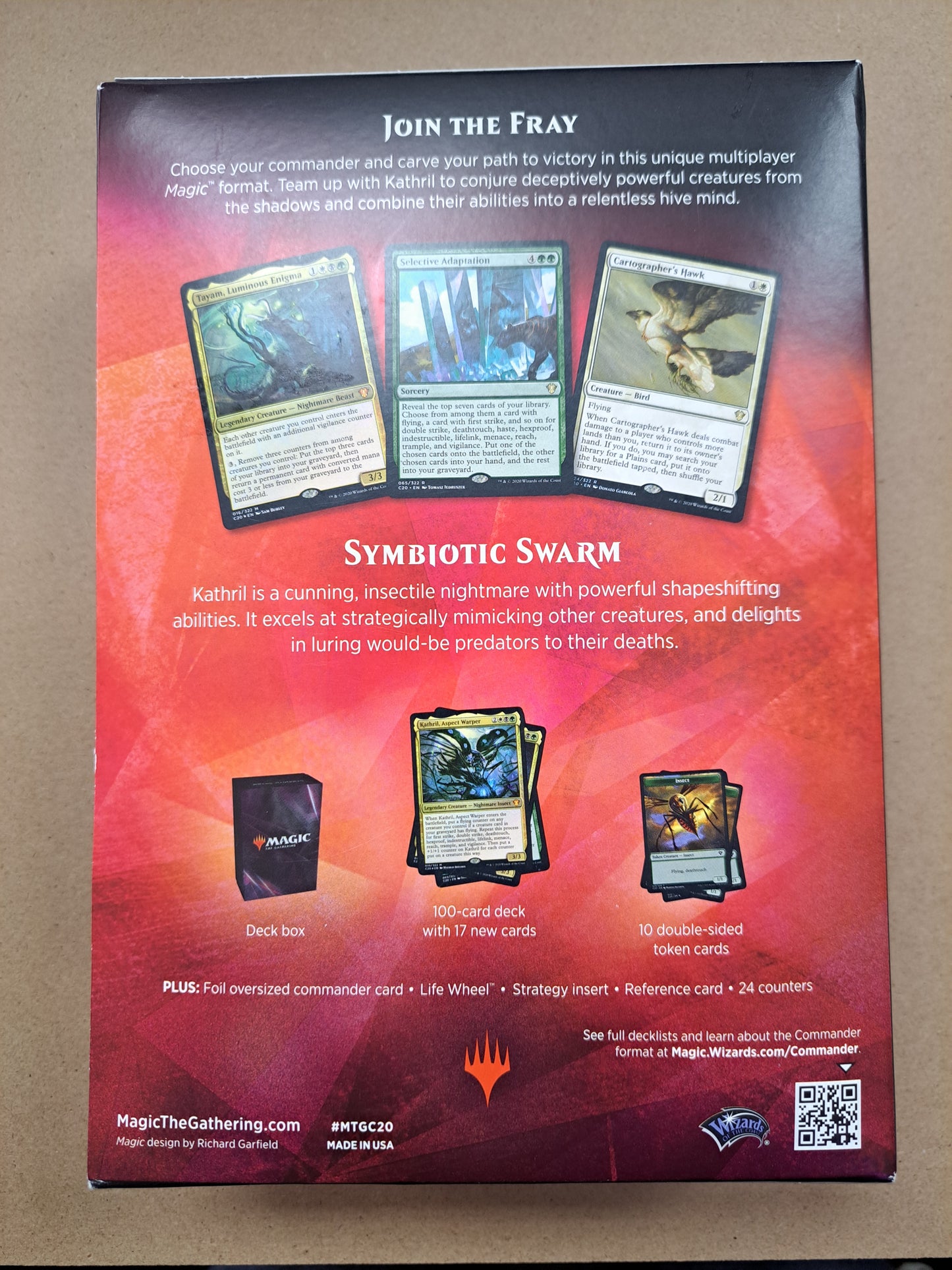 Magic the Gathering Symbiotic Swarm Commander Precon Deck Mtg