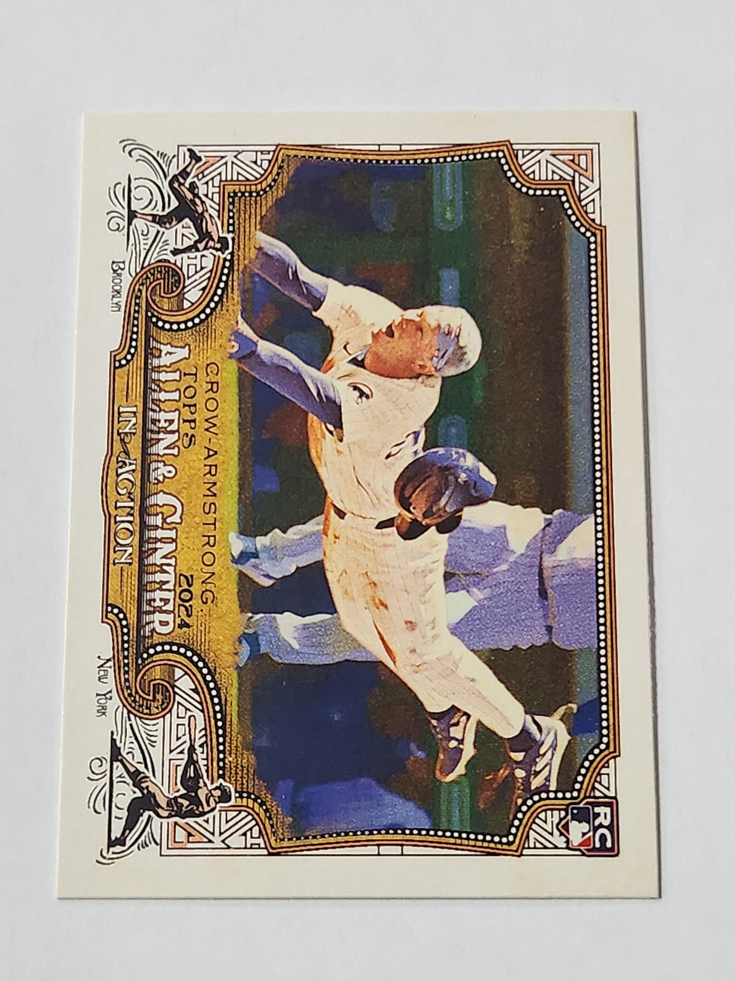 2024 Topps Allen & Ginter Pete Crow Armstrong In Action Variation SP Rookie