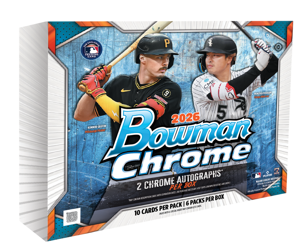 2026 MLB Topps Bowman Chrome Hobby Box