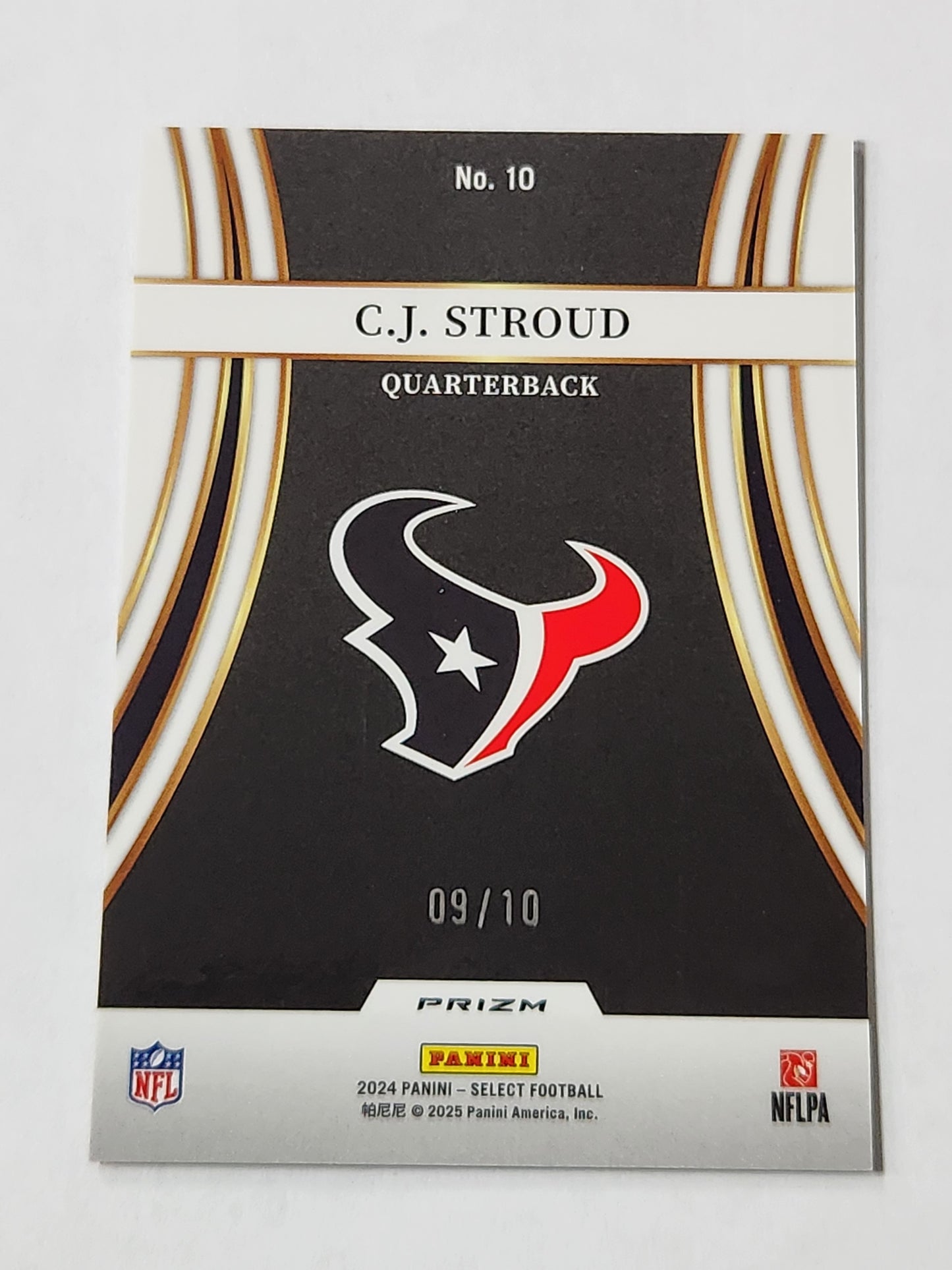 2024 Select C.J. Stroud Turbocharged Gold /10