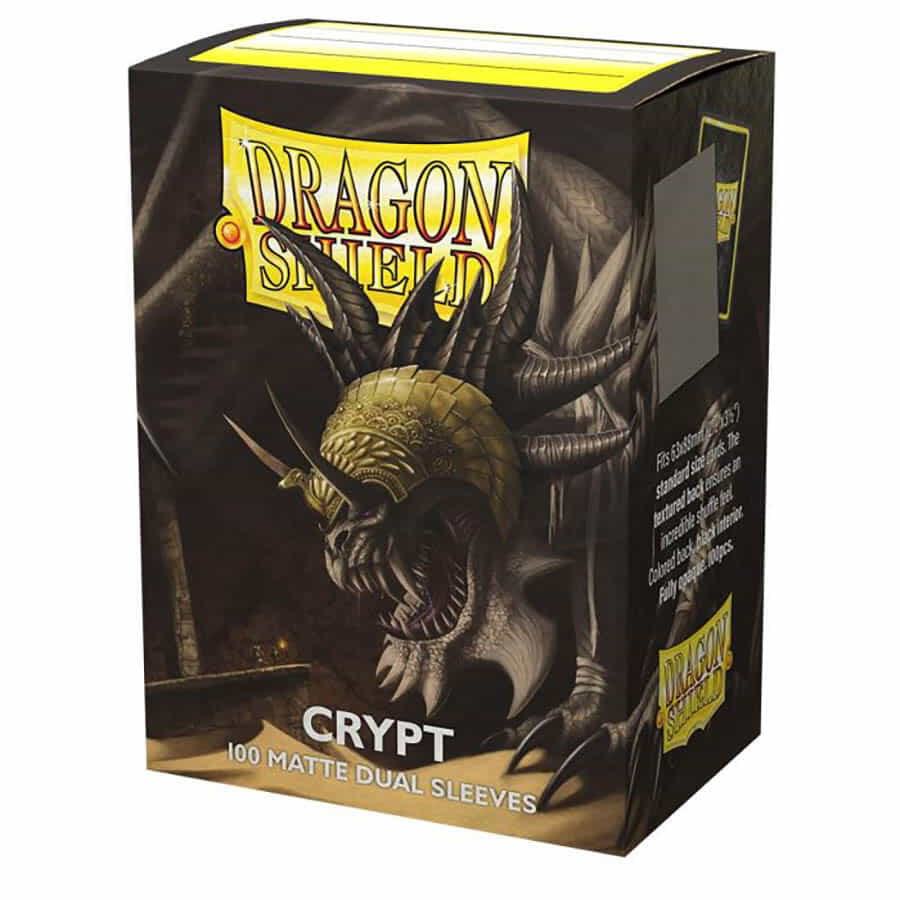 Dragon Shield Standard Size Sleeves Crypt Dual Matte 100CT AT-15052